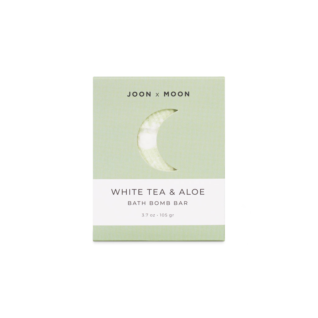 Mini White Tea & Aloe Bath Bomb Bar